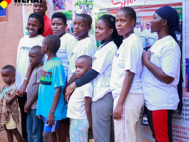 WEHAT Foundation Uganda NGO provides safe accommodation in Gunga for vulnerable girls, including orphans and those from underserved families, ensuring dignity, security, and opportunity.